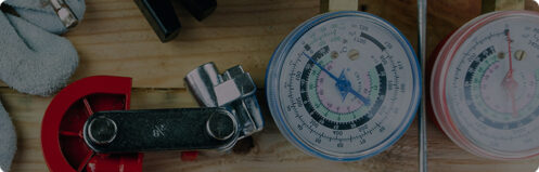Equipment used when repairing, maintenance, or replacing an HVAC AC Unit