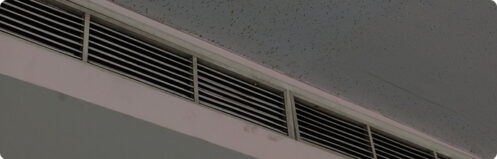 Air vent on the wall