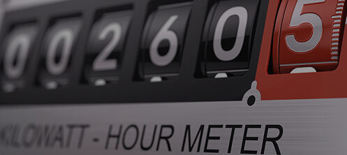Energy bill gauge
